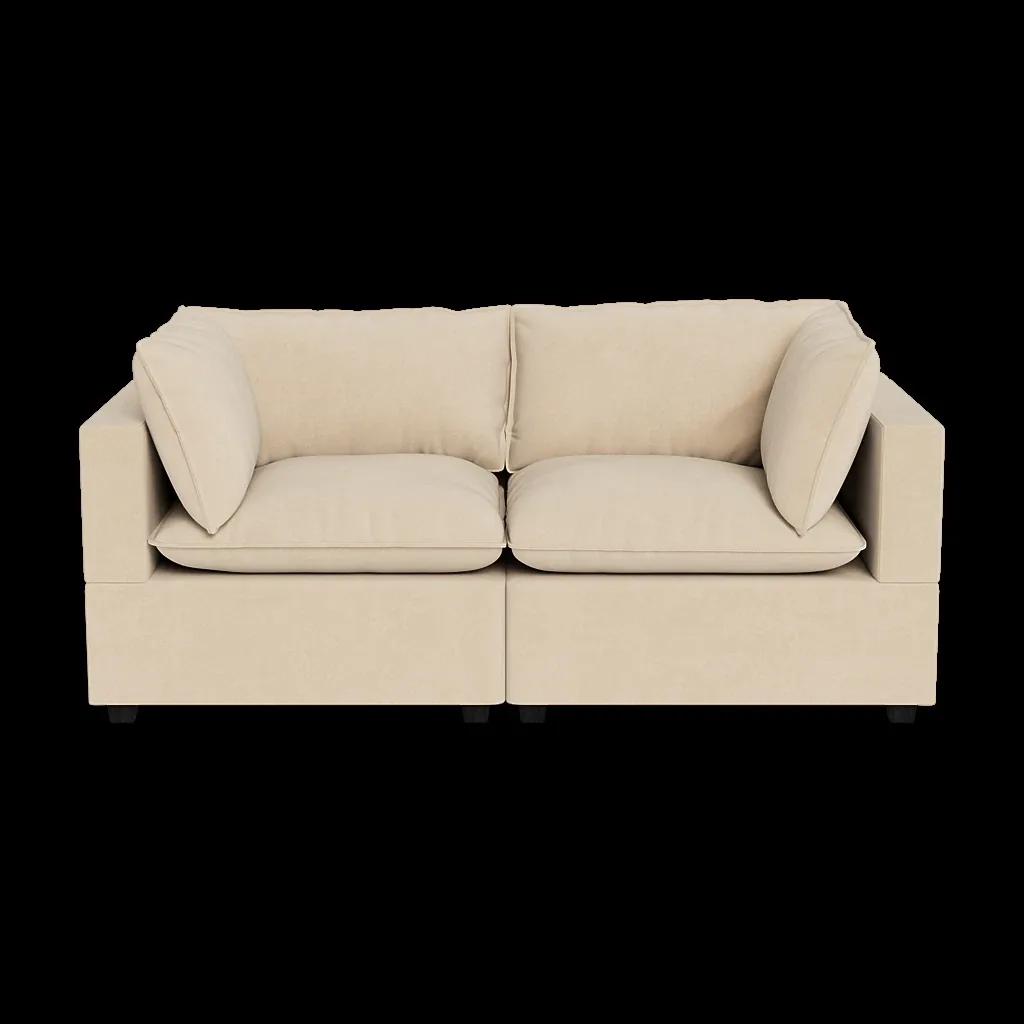 Kova Pillow Cushion Sofa 86"