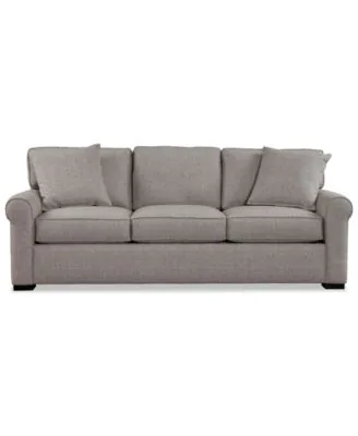 Macy's Radley Rollarm 86" Fabric Sofa