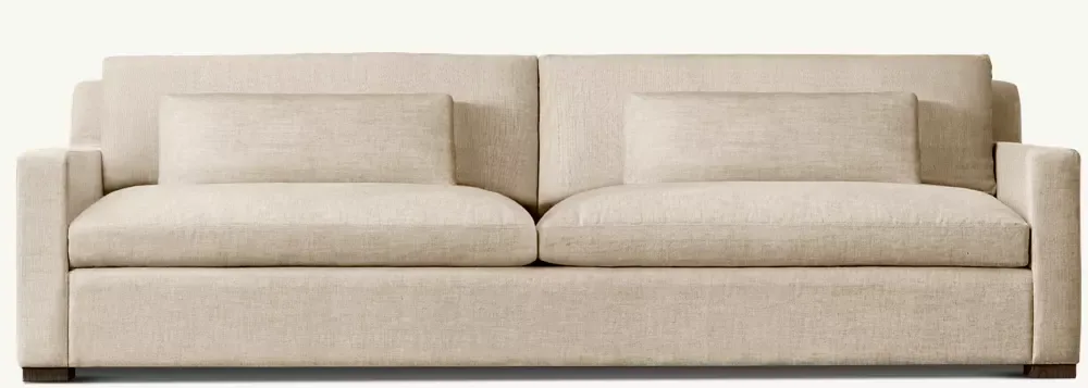 RH Belgian Track Arm 2-Cushion Sofa