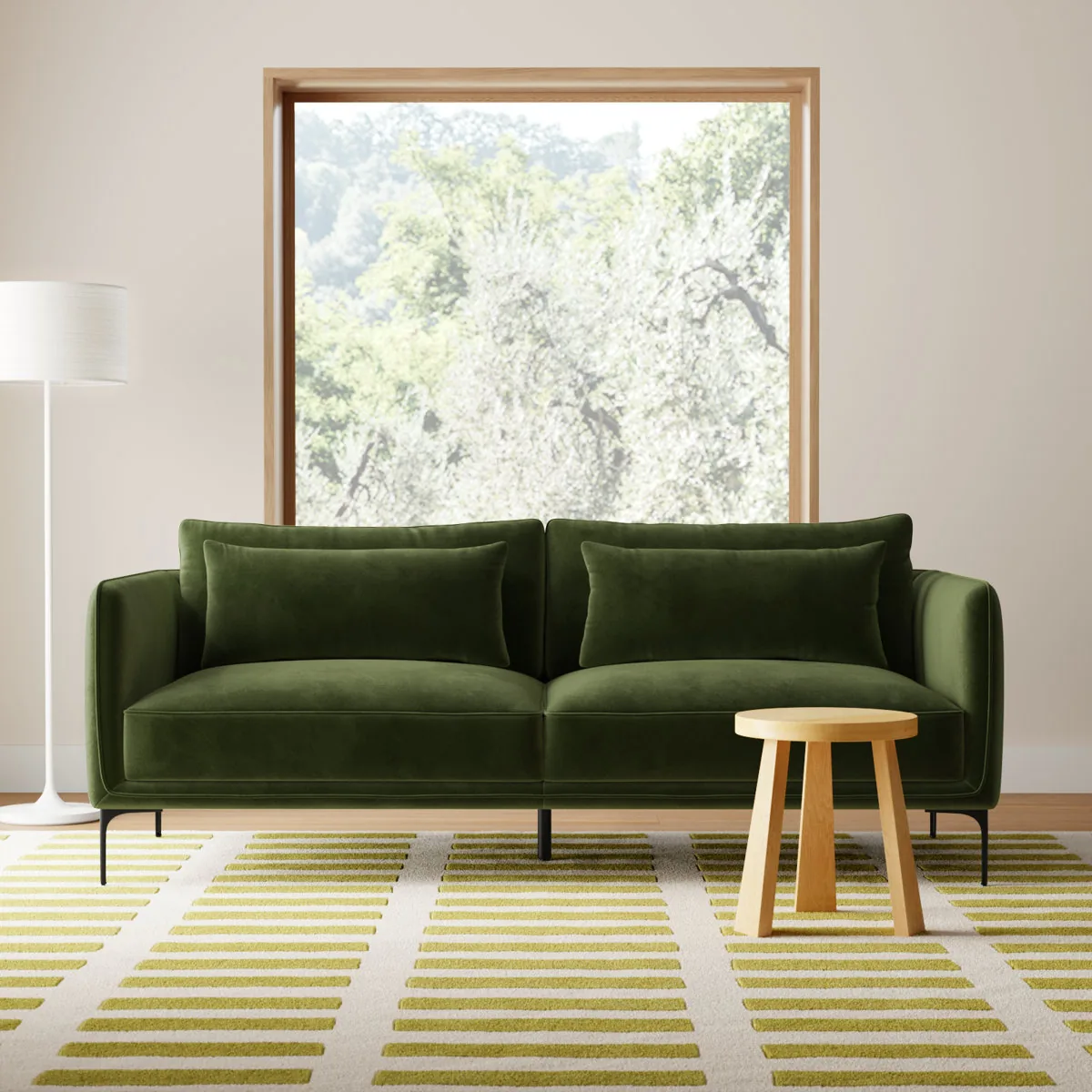 Rae Upholstered 84'' Sofa (AllModern)