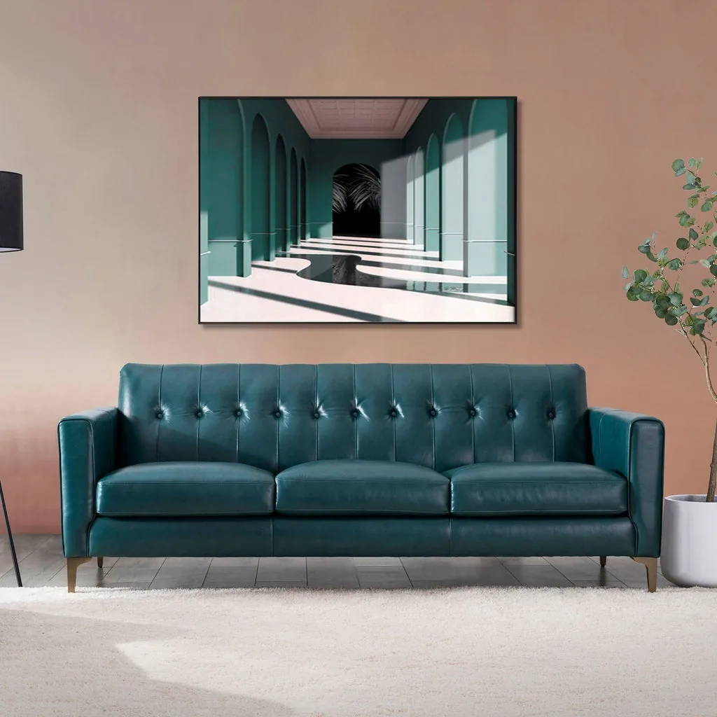 Leather Venture Toulouse Leather Sofa