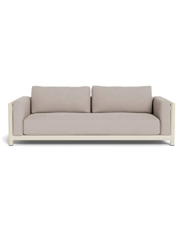 Moab Sofa 90" (Aluminum Bone / Panama Marble)