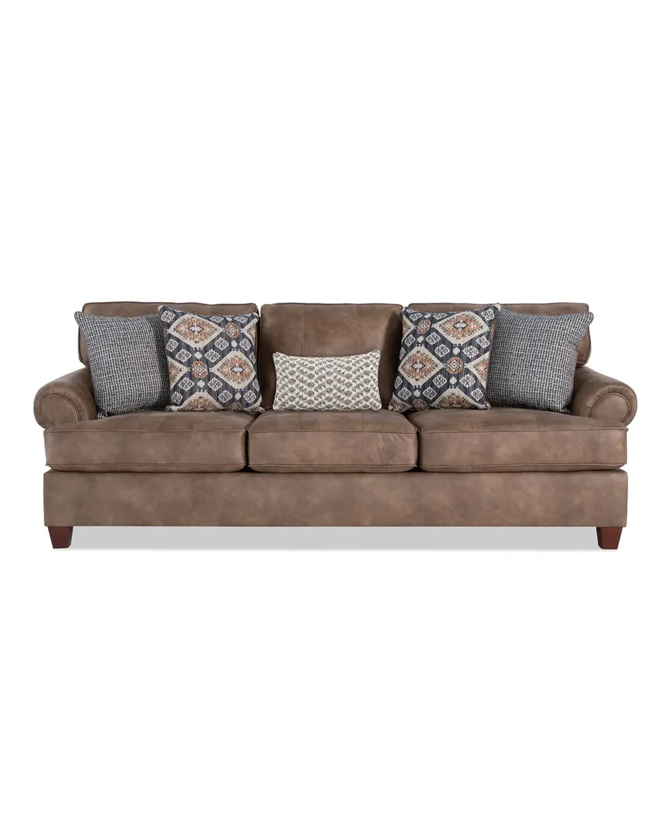 Raleigh Cognac 103'' Sofa