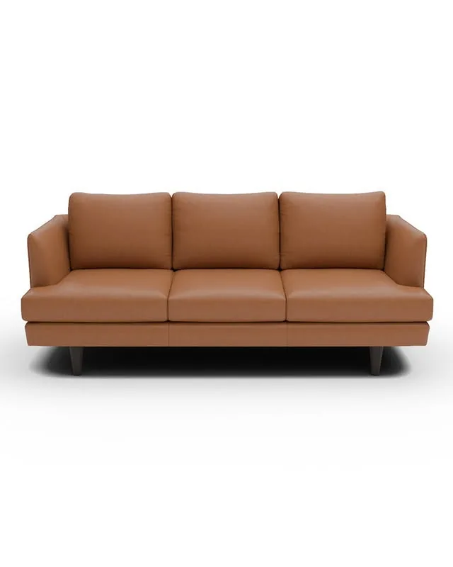 Rainey 83" Leather Sofa