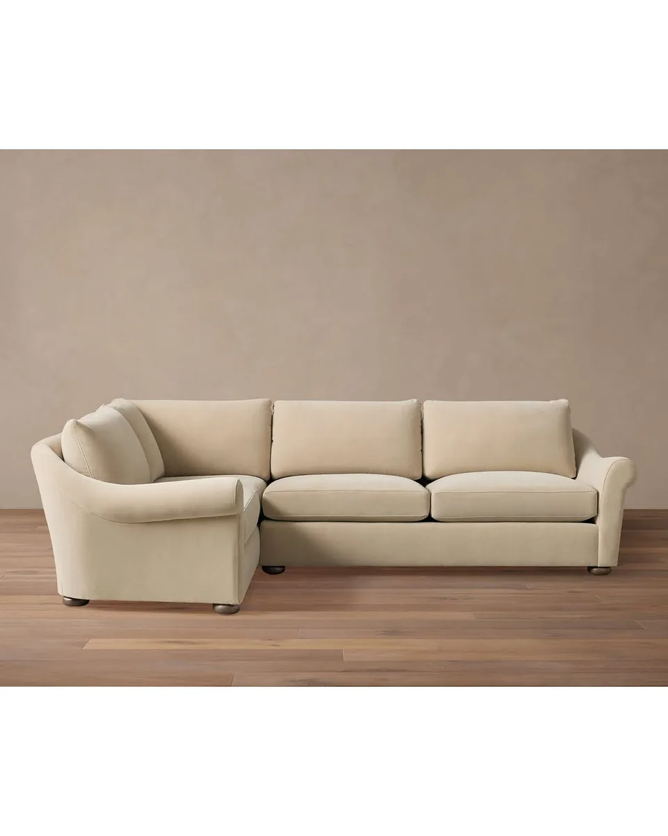 Archwood Two-Piece Sectional