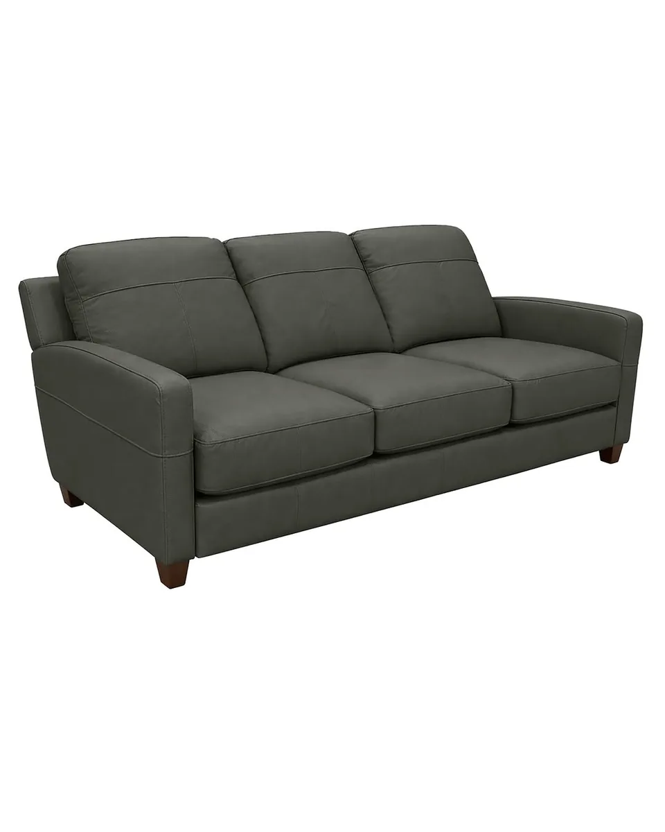Linear Leather Sofa
