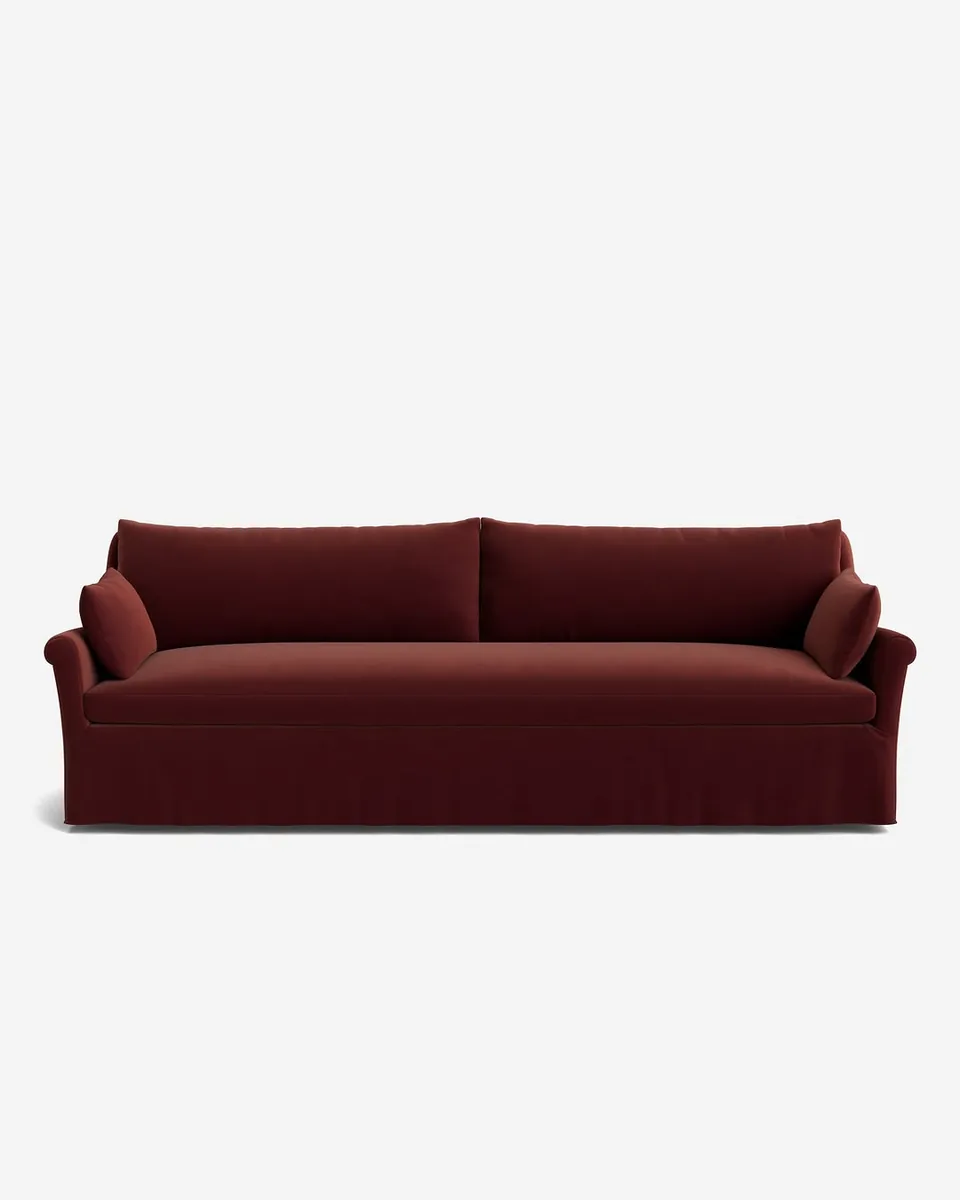 Portola Rolled Arm Slipcover Sofa