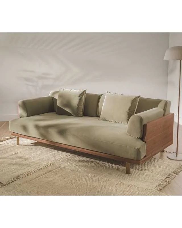 Maria Sofa - Maria Brushed Brass Blush