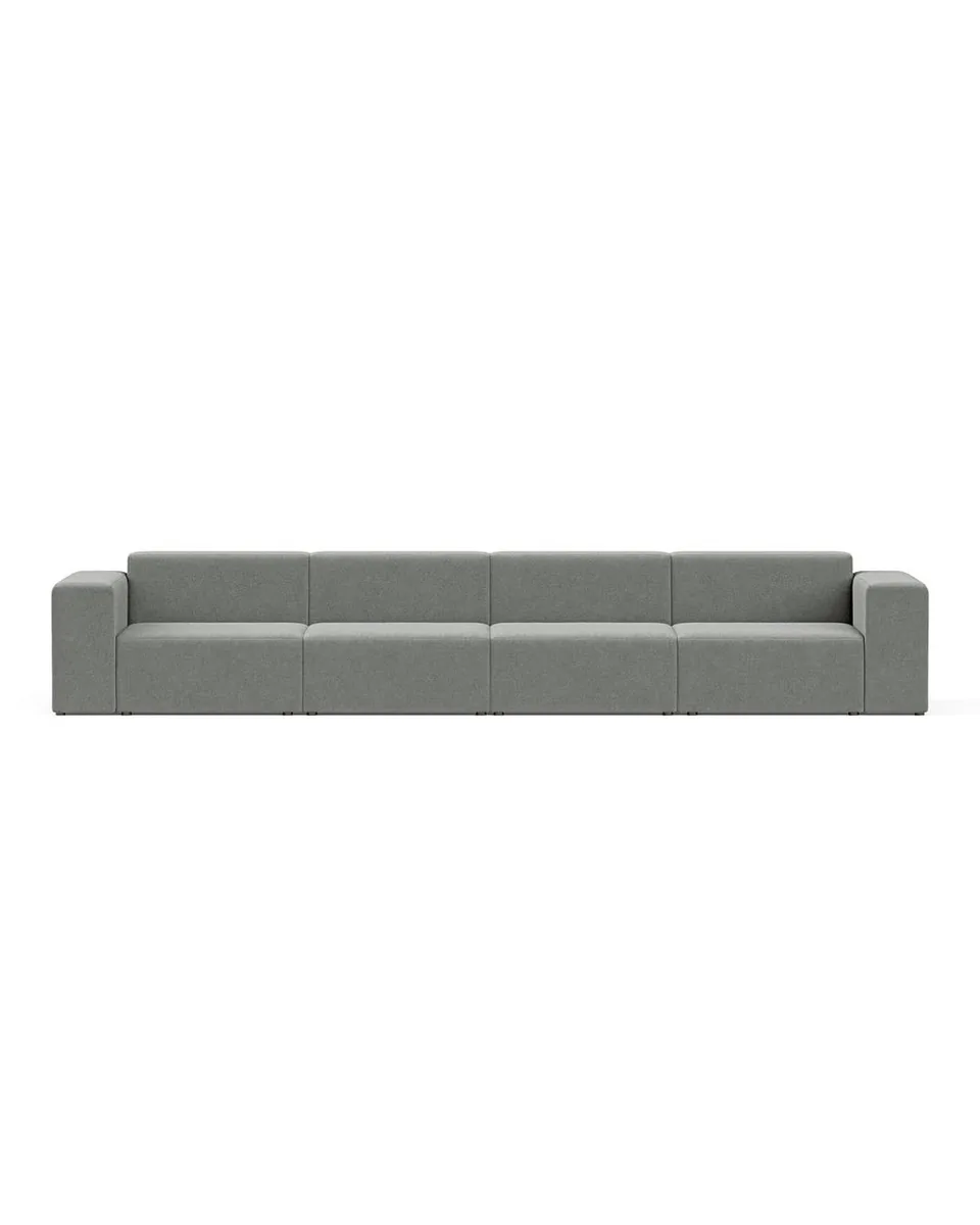 The Form Sectional - 4-Seat - Mineral